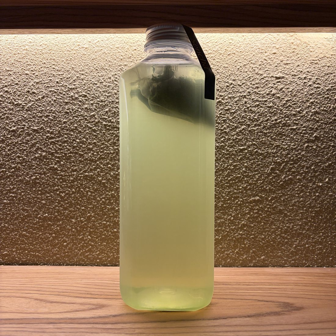 A 1L bottle of cold brew sencha